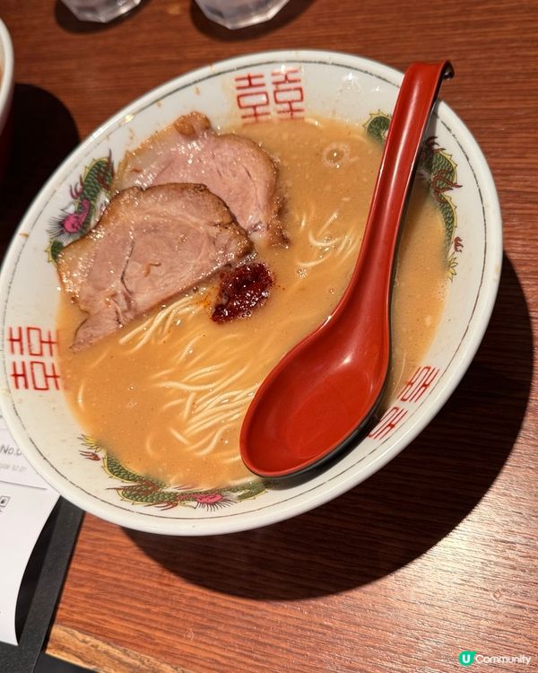 灣仔超濃豚骨拉麵🍜