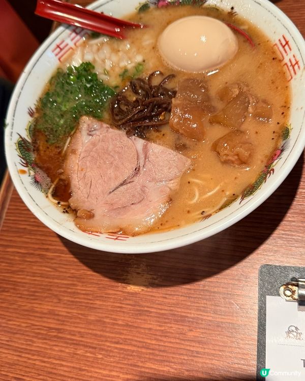 灣仔超濃豚骨拉麵🍜