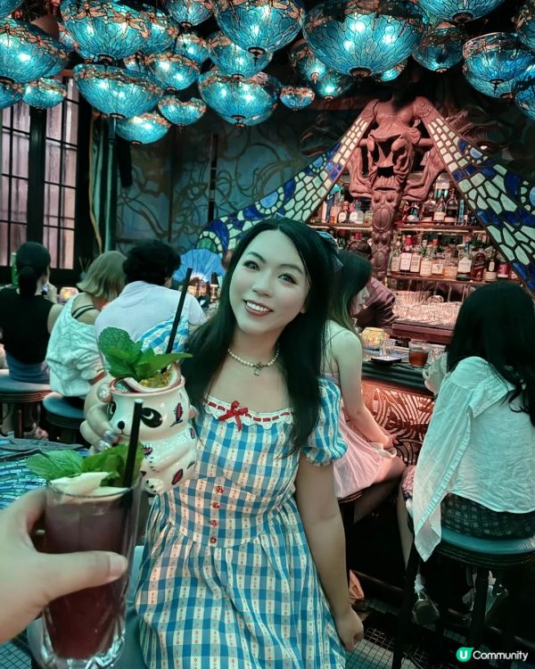 香港🇭🇰｜誤入現實版魔幻森林酒吧Dragonfly