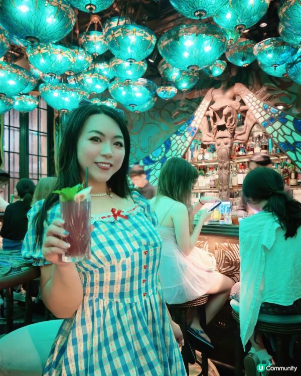 香港🇭🇰｜誤入現實版魔幻森林酒吧Dragonfly