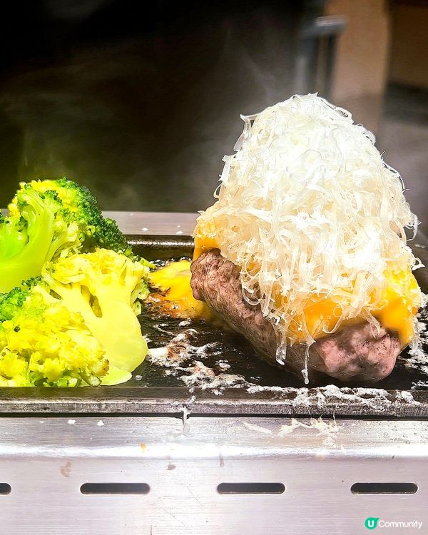 🇭🇰｜沙田｜席前鐵板現煎日式漢堡肉
