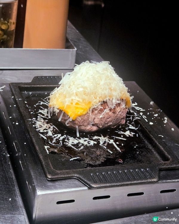 🇭🇰｜沙田｜席前鐵板現煎日式漢堡肉
