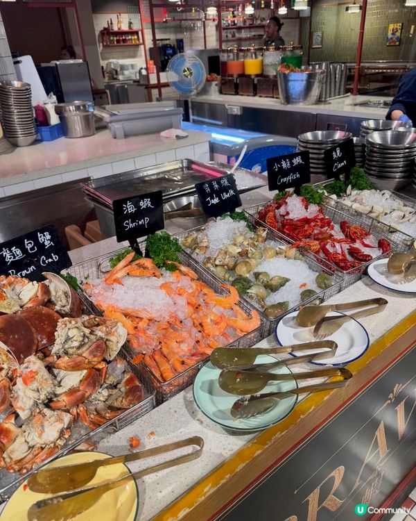 佐敦普慶自助餐點揀？🦀