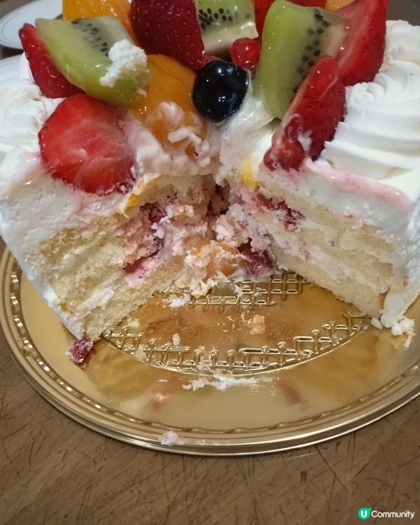 生日要打卡🎂鮮忌廉水果特式蛋糕