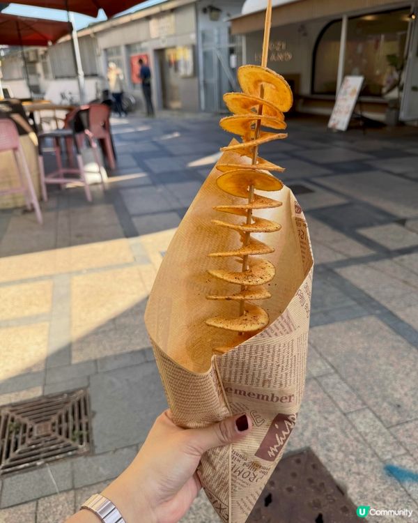 長洲必食巨薯棒🍻