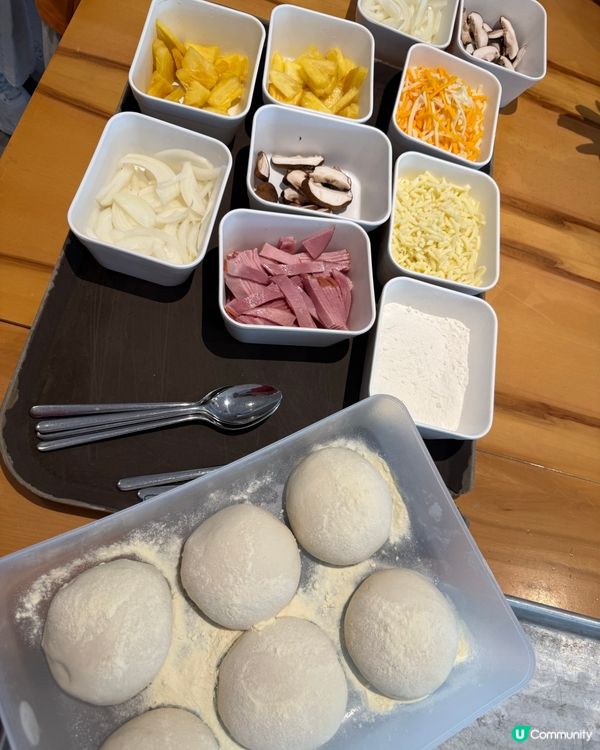 親子自助餐🍕小朋友做大廚