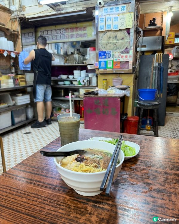 旺角老字號粉麵店，就在朗豪坊後面💗😋