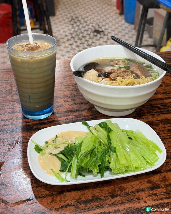 旺角老字號粉麵店，就在朗豪坊後面💗😋