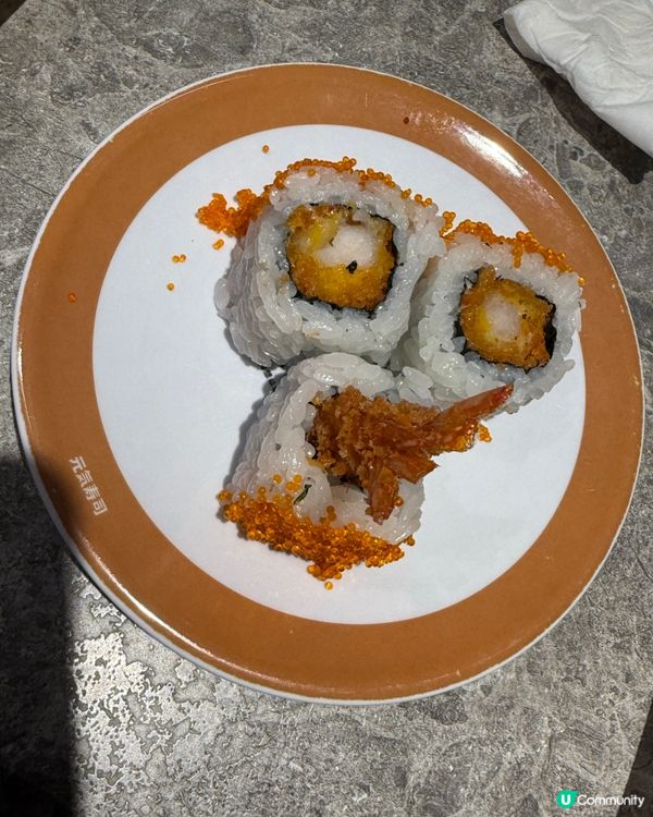 元氣下午茶壽司好抵食，有壽司，茶碗蒸，南瓜餅，蟹籽沙律，烏冬，，