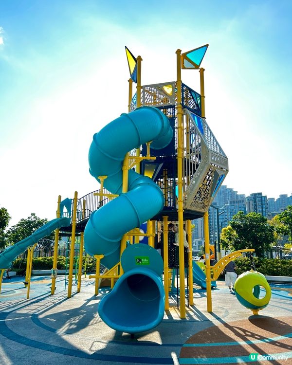 將軍澳超大共融公園🎡小朋友玩唔停😍