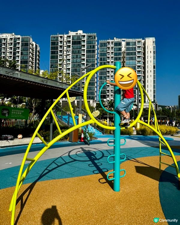 將軍澳超大共融公園🎡小朋友玩唔停😍