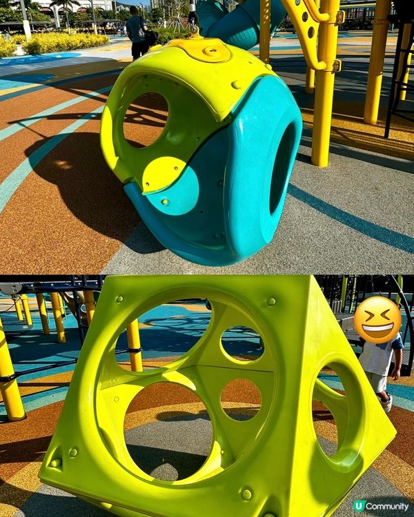 將軍澳超大共融公園🎡小朋友玩唔停😍