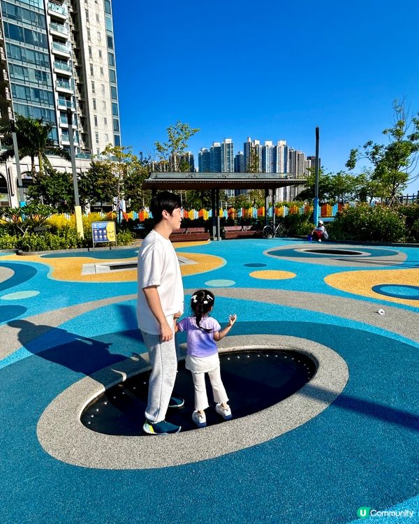 將軍澳超大共融公園🎡小朋友玩唔停😍