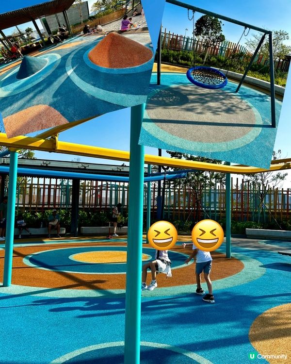 將軍澳超大共融公園🎡小朋友玩唔停😍