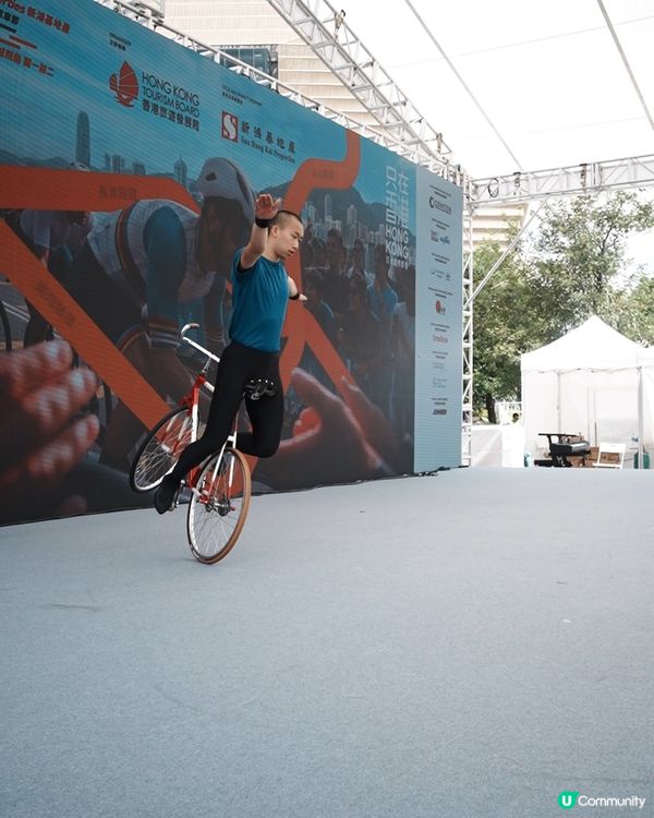 香港單車節表演順利完成！🚴‍♂️