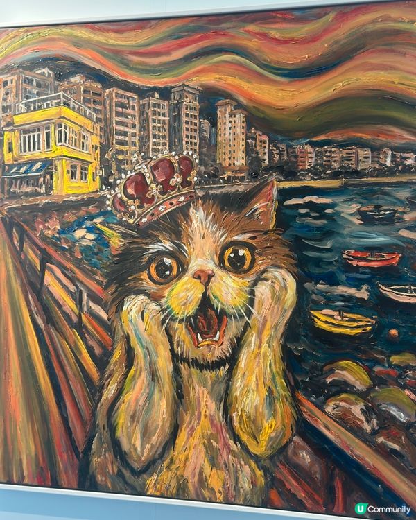 海港城路過｜被托腮貓治癒的一刻🐱