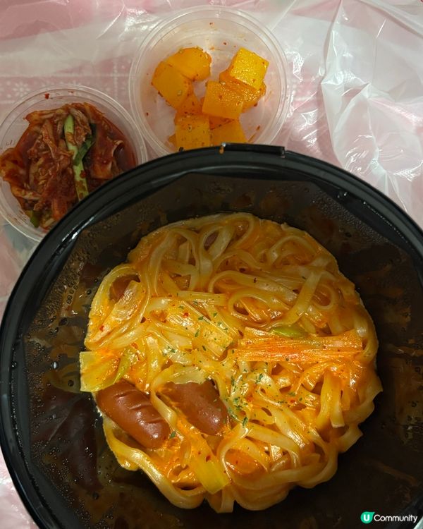 尖沙咀seoul noodles玫瑰醬意粉試食🍝