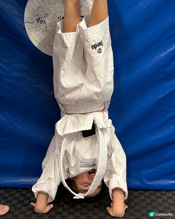 3歲學跆拳道，強身健體🥋