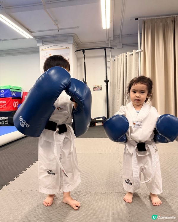 3歲學跆拳道，強身健體🥋