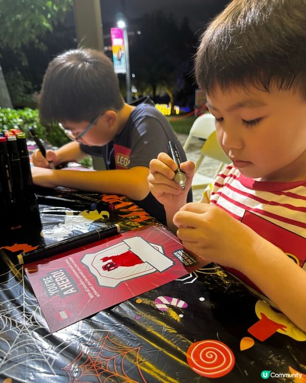 萬聖節狂歡！🎃 免費玩！西九 LEGO 英雄戶外派對