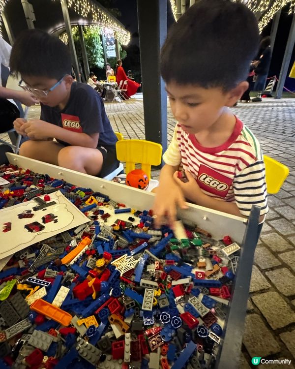 萬聖節狂歡！🎃 免費玩！西九 LEGO 英雄戶外派對