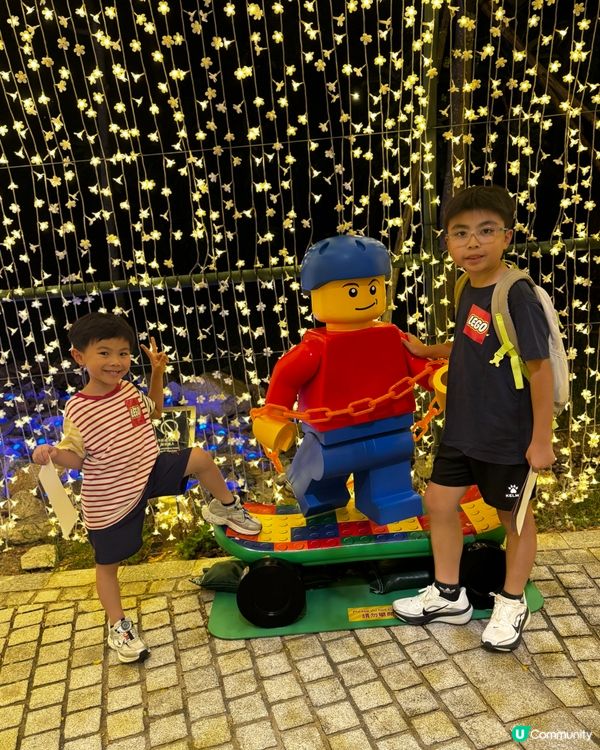 萬聖節狂歡！🎃 免費玩！西九 LEGO 英雄戶外派對