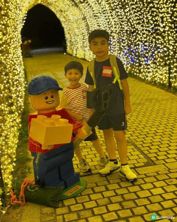 萬聖節狂歡！🎃 免費玩！西九 LEGO 英雄戶外派對