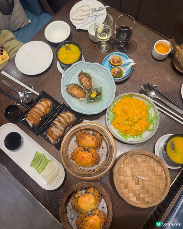 東涌食大閘蟹鴨肉放題！🦀