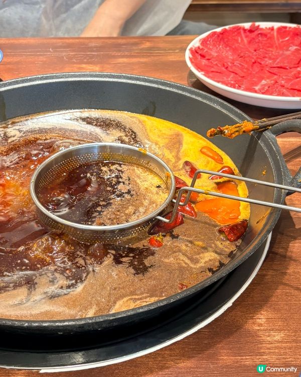 馬廠老火鍋（蛇口店）：全紅鍋底夠曬勁，牛肉控必食