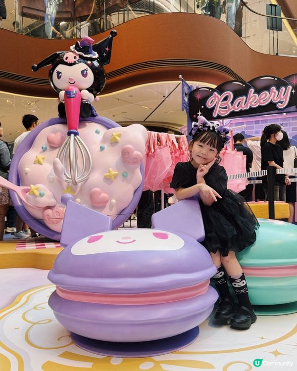 啟德 AIRSIDE 巨型 Kuromi 登場🖤