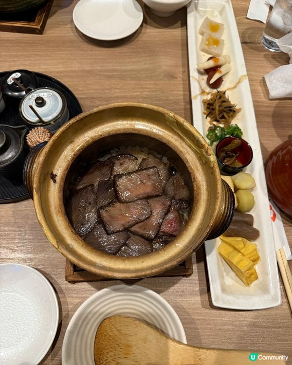 由布院排了個幾鐘的釜飯