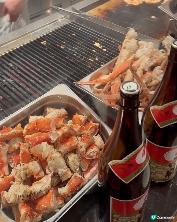 🦀 蟹迷注意!入東涌擦餐勁嘅高質蟹宴自助餐✨