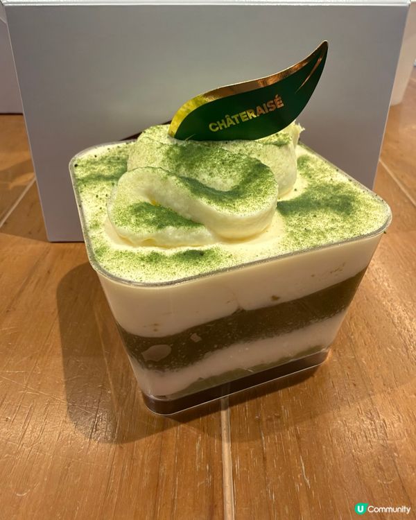 免費送抹茶芝士甜品杯