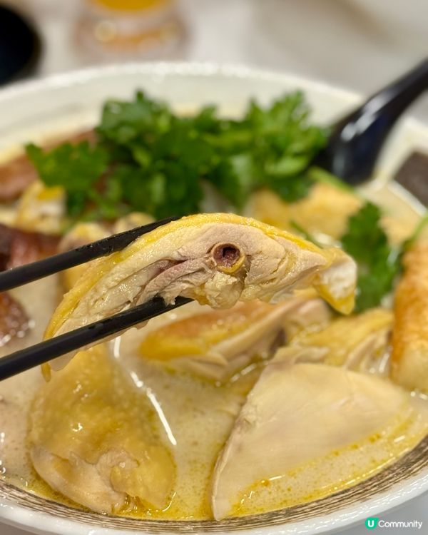 荃灣足料養生湯麵 推介椰子雞湯底