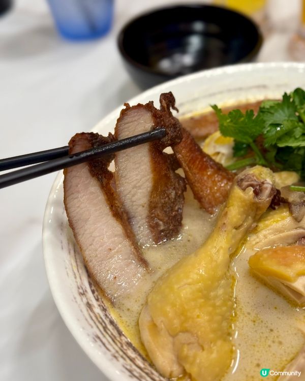 荃灣足料養生湯麵 推介椰子雞湯底