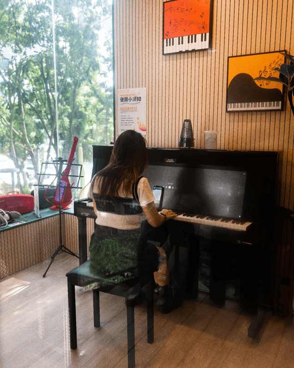 深圳福田24小時「樹屋琴房」🌳音樂愛好者必去🎶1小時¥15勁抵
