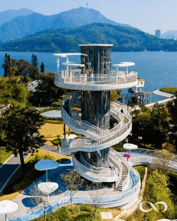 深圳羅湖新水庫綠道🌲千島湖/湖光塔/動物園必打卡🌟啱晒一家大細週末放鬆