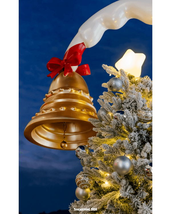 深圳深業上城聖誕小鎮必去🎄超巨型白色毛絨熊打卡影相勁可愛🧸