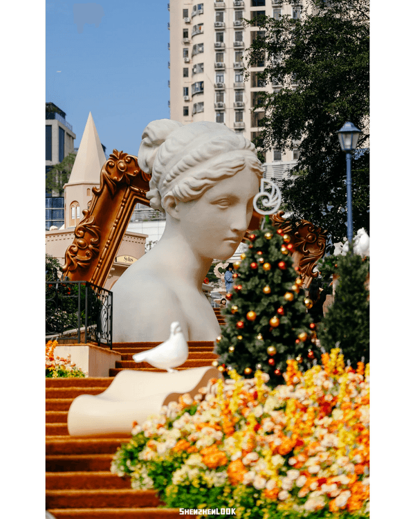 深圳冬日必打卡超浪漫「米蘭小鎮」☃️隨手一影都滿滿意式電影感🕊️