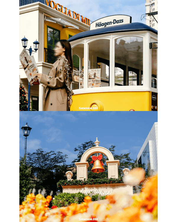 深圳冬日必打卡超浪漫「米蘭小鎮」☃️隨手一影都滿滿意式電影感🕊️