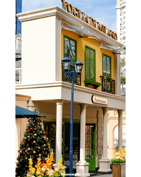 深圳冬日必打卡超浪漫「米蘭小鎮」☃️隨手一影都滿滿意式電影感🕊️