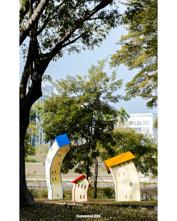 深圳灣公共藝術季開幕❗3大展區20+大型戶外裝置😍燈屋夜晚打卡必去🏠