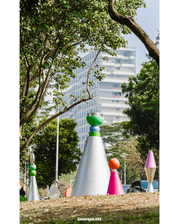 深圳灣公共藝術季開幕❗3大展區20+大型戶外裝置😍燈屋夜晚打卡必去🏠