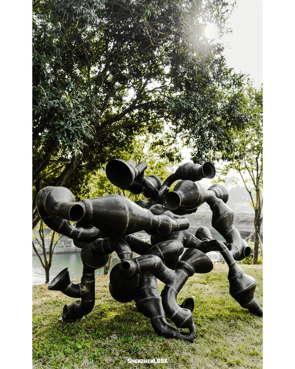 深圳灣公共藝術季開幕❗3大展區20+大型戶外裝置😍燈屋夜晚打卡必去🏠