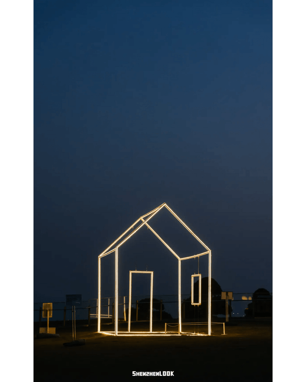 深圳灣公共藝術季開幕❗3大展區20+大型戶外裝置😍燈屋夜晚打卡必去🏠