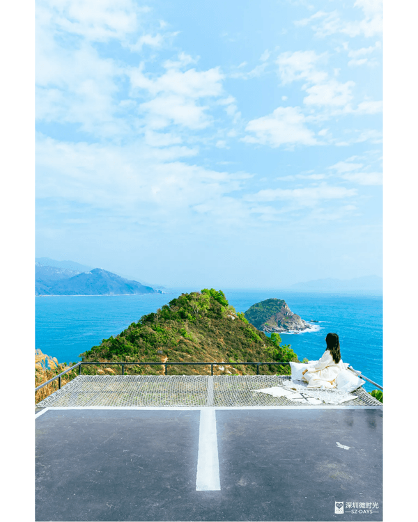 深圳西涌270°海景懸崖Cafe爆紅☕🌊仲可順便打卡絕美天文台白色棧道❗