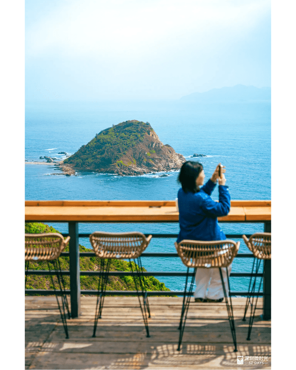 深圳西涌270°海景懸崖Cafe爆紅☕🌊仲可順便打卡絕美天文台白色棧道❗