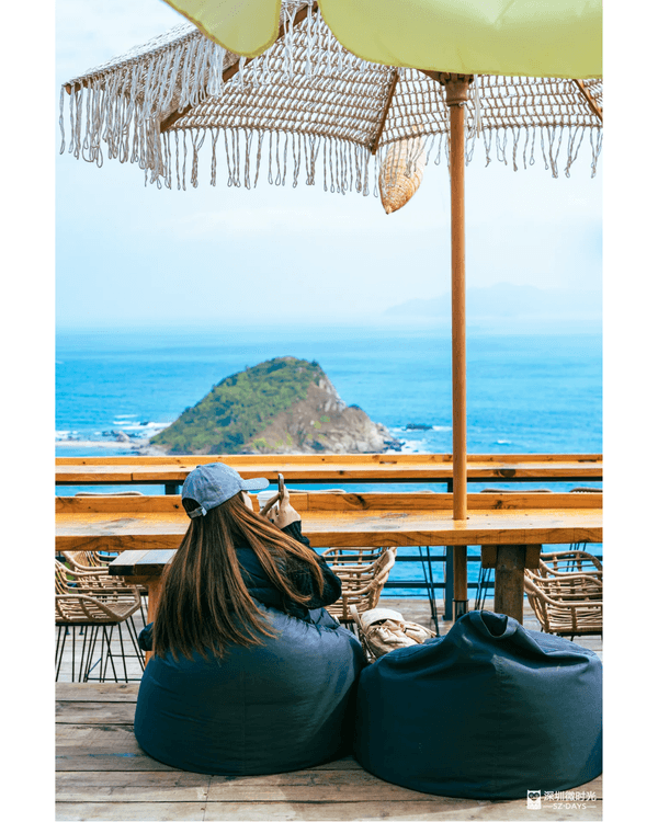 深圳西涌270°海景懸崖Cafe爆紅☕🌊仲可順便打卡絕美天文台白色棧道❗