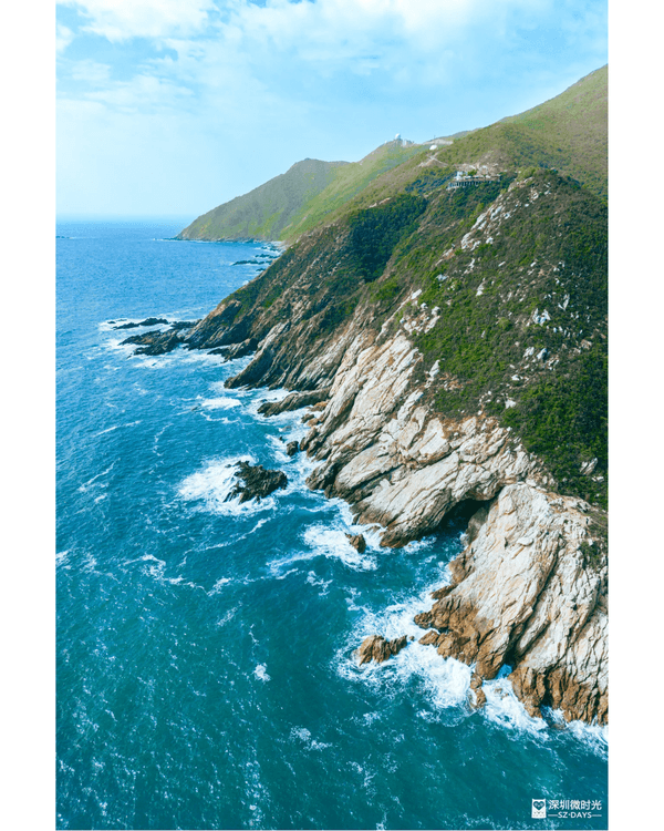 深圳西涌270°海景懸崖Cafe爆紅☕🌊仲可順便打卡絕美天文台白色棧道❗