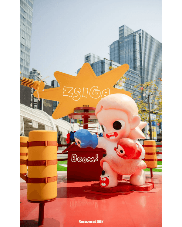 深圳海岸城Pop Mart Zsiga展☀️8m巨型裝置必打卡😍仲有免費周邊+商場優惠